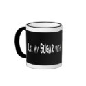 Sugar Coffee Cream mugs by ChargePlus Sugar Coffee Cream mugs