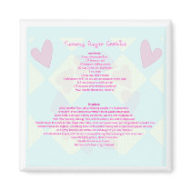 Sugar Cookie Recipe Magnet
