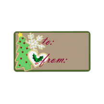 Sugar Cookies Gift Tag Personalized Address Labels