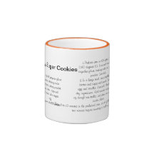 Sugar Cookies Rcipe mug