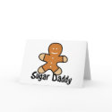 Sugar Daddy Gingerbread Man cards