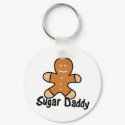 Sugar Daddy Gingerbread Man keychains by doonidesigns Sugar Daddy Gingerbread Man keychains