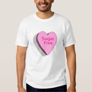 Sugar Free Candy Heart Shirt (pink)