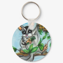 Sugar glider keychain by dranger1108 Sugar glider keychain