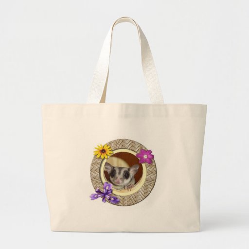 Sugar Glider Large Tote Bag Zazzle