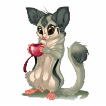 Sugar Glider photo sculptures