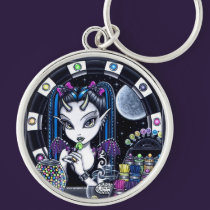 "Sugar" Gothic Candy Store Fairy Keychain keychains