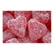 Sugar Heart Candy Poster posters