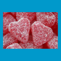 Sugar Heart Candy Poster posters