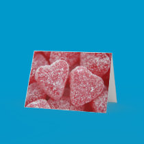 Sugar Heart Valentine Card cards