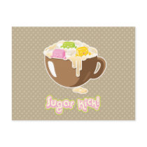 Sugar Kick Kawaii Postcard