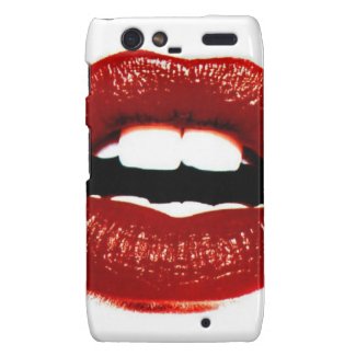 Sugar Lips Motorola Droid RAZR Cover