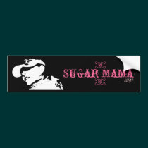 Sugar Mama  HBP Bumper Sticker bumper stickers