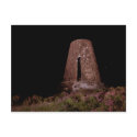 Sugar Mill at Night, Caribbean Island of Nevis postcard