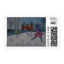 Sugar Plum Cattledog postage