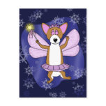 Sugar Plum Corgi Christmas postcards