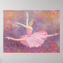 Sugar Plum Fairy Ballet Art Print posters