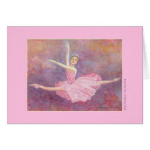 Sugar Plum Fairy Greeting Card (customizable)