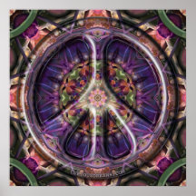 Sugar Plums Peace Posters