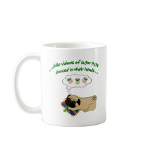 Sugar Pug Christmas mugs