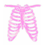 Sugar Skeleton Rib Cage Tee Shirt