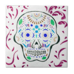 Sugar Skull 1 Ceramic Tiles