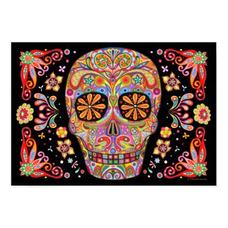 Sugar Skull Art Poster Print