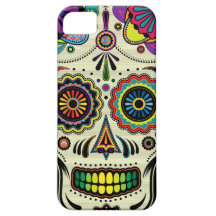 Sugar Skull Aztec Art iPhone5 case iPhone 5 Case