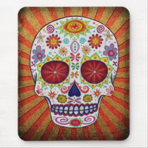 Sugar Skull Calavera Mousepad