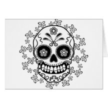Sugar Skull Card