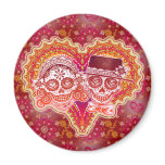 Sugar Skull Couple Magnet