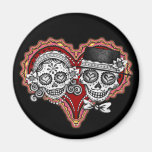 Sugar Skull Couple Magnet