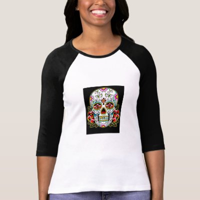 Sugar Skull / Day of the Dead T Shirts by Keldug