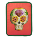 Sugar Skull de Los Muertos Sleeves For iPads