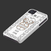 SUGAR SKULL & FILIGREE IPHONE CASE casemate cases
