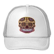 sugar skull hats