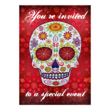 Sugar Skull Invitation
