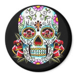 sugar skull magnets