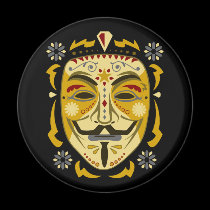 Sugar Skull Mask magnets