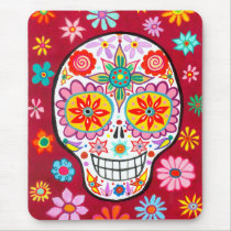 Sugar Skull Mousepad