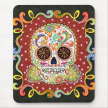 Sugar Skull Mousepad