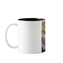 Sugar Skull Mug by DawnyBelle Sugar Skull Mug