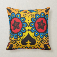 Sugar Skull Pillow