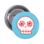 Sugar Skull Pinback Buttons