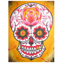 Sugar Skull Pinks and Golds Tank t-shirts by Keldug Sugar Skull Pinks and Golds Tank t-shirts