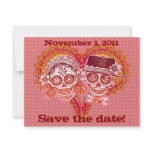 Sugar Skull Save the Dates invitations