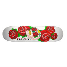 Sugar Skull Skate Deck