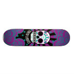sugar skull skateboard decks