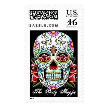 sugar skull, The Body Shoppe Stamps