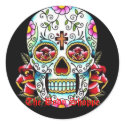 sugar skull, The Body Shoppe stickers by The_Body_Shoppe sugar skull, The Body Shoppe stickers